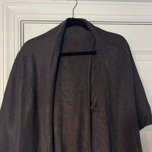 Chocolate Brown Look Shawl